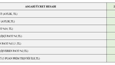 Asgari ücretin işverene maliyeti ne kadar?